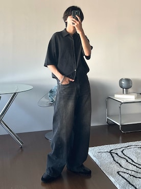 「アイテム（ブレスレット）」を使った、col.さん（メンズ・172cm）の夏コーディネート