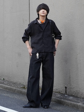 「Llife（ライフ）のアイテム」を使った、col.さん（メンズ・172cm）の春コーディネート