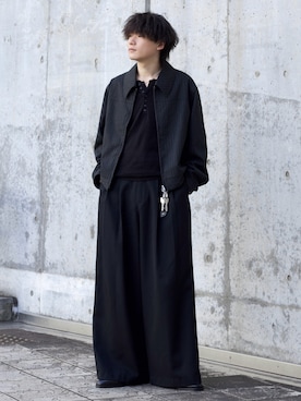 「INTER FACTORY（インターファクトリー）のアイテム」を使った、col.さん（メンズ・172cm）の冬コーディネート