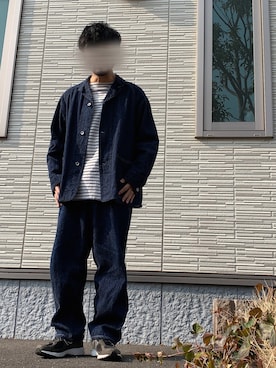 「newbalance2002」｜タラおじさんさん（メンズ・174cm）の冬コーディネート