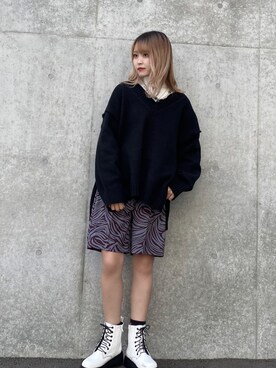 mizukiさん（レディース・159cm）の冬コーディネート