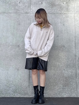 mizukiさん（レディース・159cm）の冬コーディネート