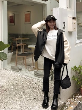 「PAZZO」｜Irene Chenさん（レディース・155cm）の冬コーディネート