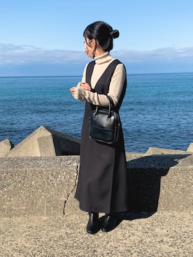 「SpRay（スプレイ）のアイテム（ブーツ）」を使った、naaさん（レディース・146cm）の冬コーディネート