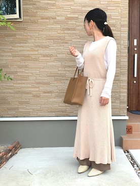 「croire（クルア）のアイテム」を使った、naaさん（レディース・146cm）の秋コーディネート