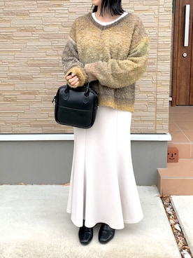 「SpRay（スプレイ）のアイテム（ブーツ）」を使った、naaさん（レディース・146cm）の冬コーディネート
