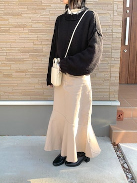 「SpRay（スプレイ）のアイテム（ブーツ）」を使った、naaさん（レディース・146cm）の冬コーディネート
