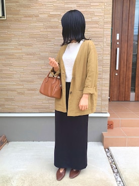 「onetome（ワントゥーミー）のアイテム」を使った、naaさん（レディース・146cm）の秋コーディネート