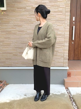 「SpRay（スプレイ）のアイテム（ブーツ）」を使った、naaさん（レディース・146cm）の冬コーディネート