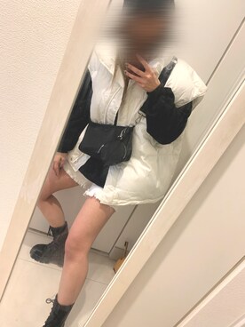 hamiさん（レディース・158cm）の冬コーディネート