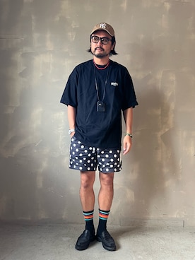 「アイテム（その他）」を使った、oillnomuraさん（メンズ・175cm・40代）の夏コーディネート