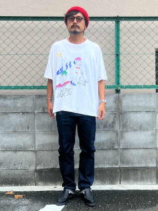 「Paraboot(パラブーツ)のParaboot/パラブーツ REIMS ランス ローファー メンズ(ローファー)」を使った、oillnomuraさん(メンズ・175cm)の夏コーディネート