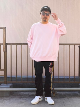 「アイテム（帽子）」を使った、oillnomuraさん（メンズ・175cm・40代）の冬コーディネート