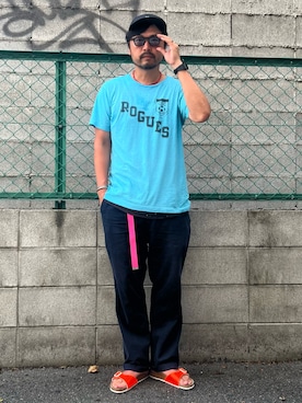 「Instagram📷　@oillnomuraの📷Instagram/プライベート（その他、その他）」を使った、oillnomuraさん（メンズ・175cm）の夏コーディネート