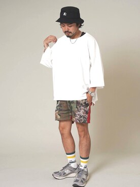 oillnomuraさんの「【国内exclusive】＜New Balance（ニューバランス）＞ CM878/スニーカー」を使ったコーディネート