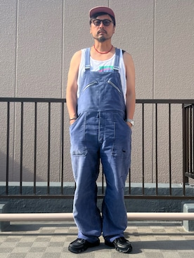 「アイテム（その他）」を使った、oillnomuraさん（メンズ・175cm）の夏コーディネート