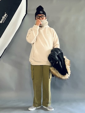 「アイテム（その他）」を使った、oillnomuraさん（メンズ・175cm・40代）の冬コーディネート