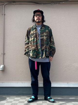 「The Kenford Fineshoes(ケンフォードファインシューズ)のケンフォード ファインシューズ メンズ K001 コインローファー(ローファー)」を使った、oillnomuraさん(メンズ・175cm)の冬コーディネート