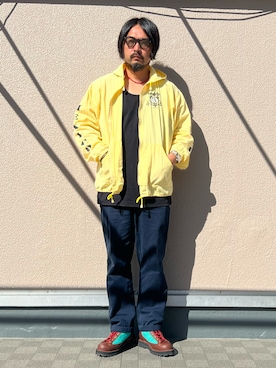 「アイテム（ブーツ）」を使った、oillnomuraさん（メンズ・175cm）の秋コーディネート