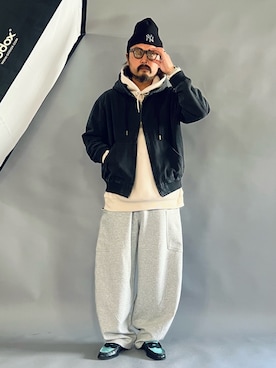 「アイテム（その他）」を使った、oillnomuraさん（メンズ・175cm・40代）の冬コーディネート