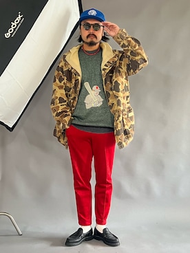 「アイテム（その他）」を使った、oillnomuraさん（骨格ストレート・メンズ・175cm）の秋コーディネート