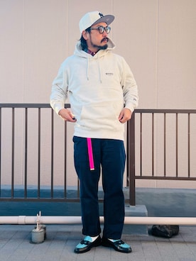 「アイテム（その他）」を使った、oillnomuraさん（メンズ・175cm）の秋コーディネート