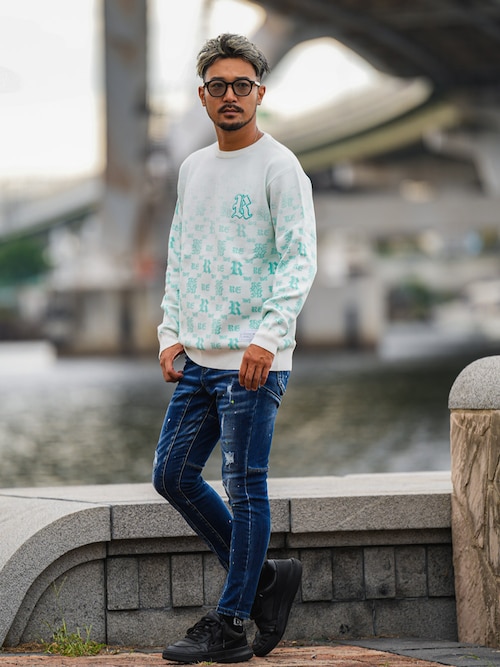 adamsJUGGLER（アダムスジャグラー） セーター ニット RTEG