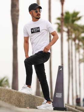 「ラバー」｜adamsJUGGLERさん（メンズ・173cm）の春コーディネート