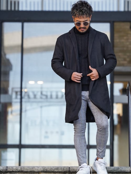 RTEGスウェードチェスターコート（チェスターコート）｜adamsJUGGLER