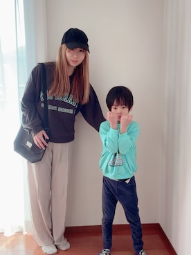 「LUDIC PARK（ルディックパーク）のアイテム」を使った、きみみchan♡さん（レディース・152cm）の春コーディネート