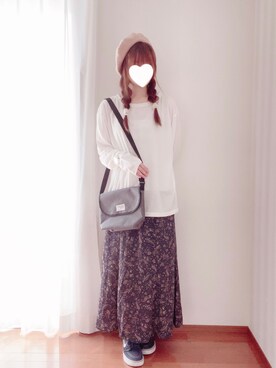 「ジーユーコーデ」｜きみみchan♡さん（レディース・152cm）の春コーディネート