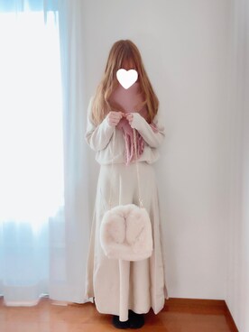 「いいねsaveありがとうございます！」｜きみみchan♡さん（レディース・152cm）の冬コーディネート