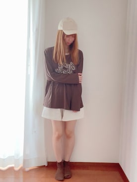 「お洒落好きな人と繋がりたい」｜きみみchan♡さん（レディース・152cm）の秋コーディネート