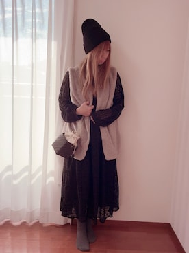 「3coins（3coins）のアイテム」を使った、きみみchan♡さん（レディース・152cm）の春コーディネート