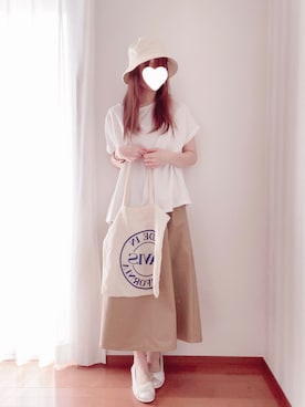 「ジーユーコーデ」｜「アイテム（帽子）」を使った、きみみchan♡さん（レディース・152cm）の秋コーディネート