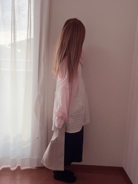 「threeppyのアイテム（バッグ、その他）」を使った、きみみchan♡さん（レディース・152cm）の夏コーディネート
