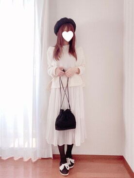 「Feroux（フェルゥ）のアイテム」を使った、きみみchan♡さん（レディース・152cm）の秋コーディネート