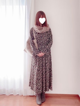 「ジーユーコーデ」｜「アイテム（ワンピース/ドレス）」を使った、きみみchan♡さん（レディース・152cm）の春コーディネート