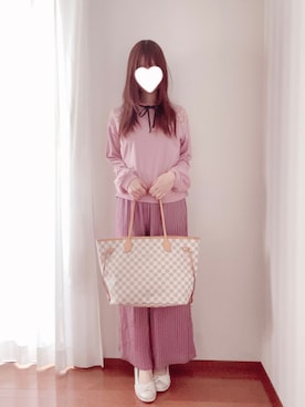 「ハニーズコーデ」｜きみみchan♡さん（レディース・152cm）の春コーディネート