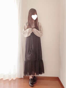 「ジーユーコーデ」｜きみみchan♡さん（レディース・152cm）の秋コーディネート