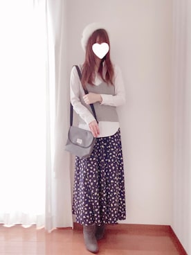 「ジーユーコーデ」｜きみみchan♡さん（レディース・152cm）の春コーディネート