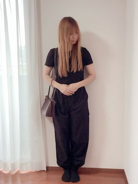 「しまむら（シマムラ）のアイテム（バッグ）」を使った、きみみchan♡さん（レディース・152cm）の秋コーディネート