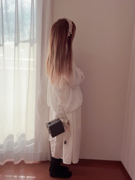 「カチューシャ」｜きみみchan♡さん（レディース・152cm）の夏コーディネート