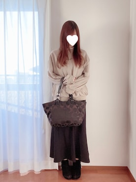 「ジーユーコーデ」｜きみみchan♡さん（レディース・152cm）の秋コーディネート