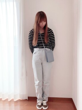 「ジーユーコーデ」｜きみみchan♡さん（レディース・152cm）の秋コーディネート