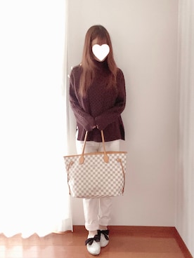 「Feroux（フェルゥ）のアイテム」を使った、きみみchan♡さん（レディース・152cm）の春コーディネート