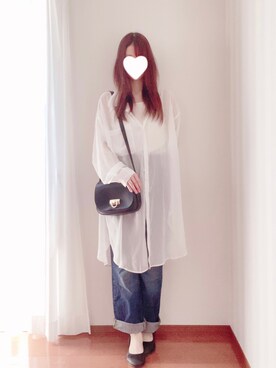 「ジーユーコーデ」｜きみみchan♡さん（レディース・152cm）の夏コーディネート