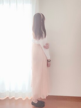 「MERCURYDUO（マーキュリーデュオ）のアイテム（パンツ）」を使った、きみみchan♡さん（レディース・152cm）の夏コーディネート