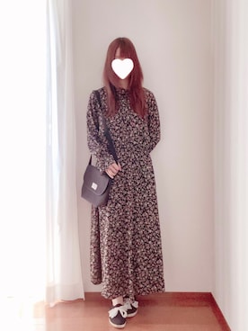 「ジーユーコーデ」｜「アイテム（ワンピース/ドレス）」を使った、きみみchan♡さん（レディース・152cm）の春コーディネート