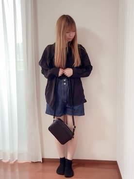 「アイテム（その他アウター）」を使った、きみみchan♡さん（レディース・152cm）の秋コーディネート